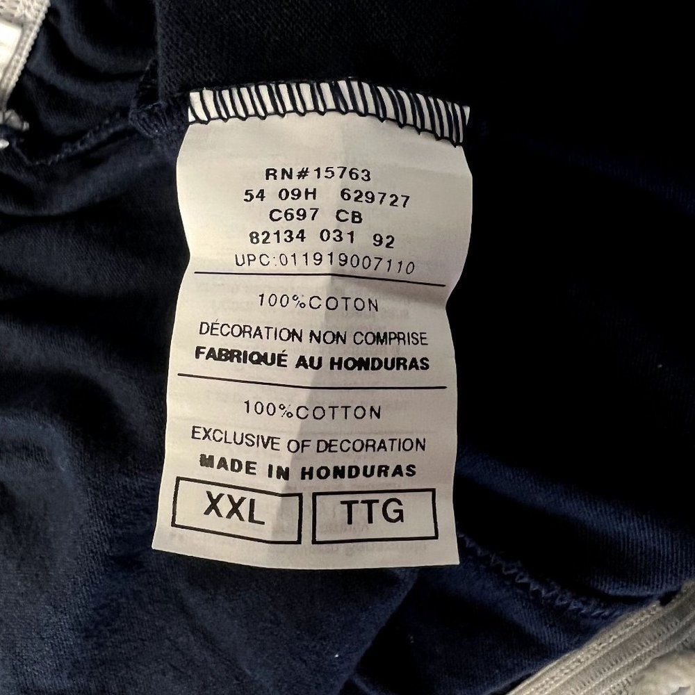 NWT Vintage 90s Champion Mens Sz XXL Jersey Short Navy Blue Athletic Shorts - Picture 8 of 8